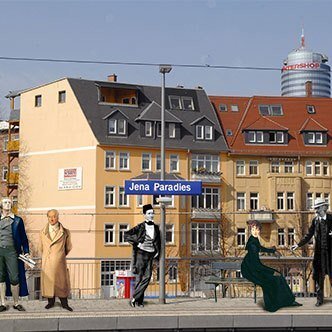 Stadtrungang berühmte Wissenschaftler Jena