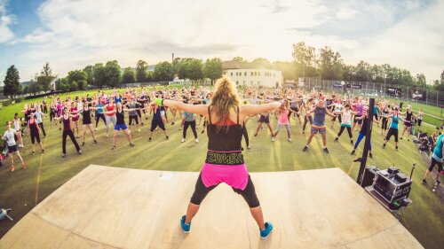 Zumba im Sommer