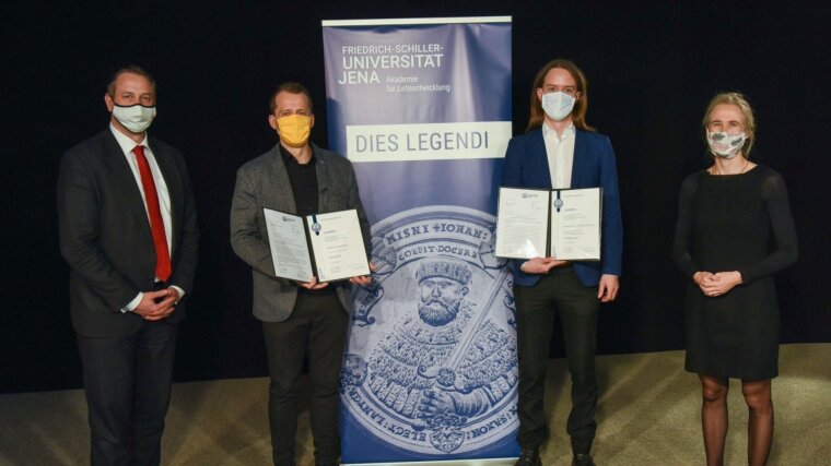 Teaching award winners Friedrich Schiller University Jena 2020