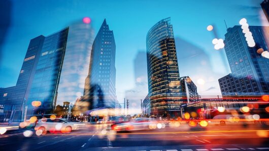 Hochhäuser am Potsdamer Platz