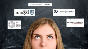 Woman thinking about different scholarship providers