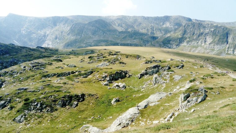 Rila mountain range
