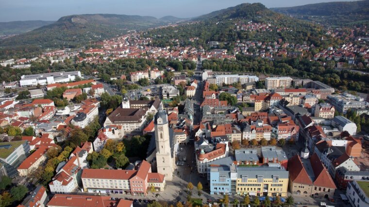Blick über Jena