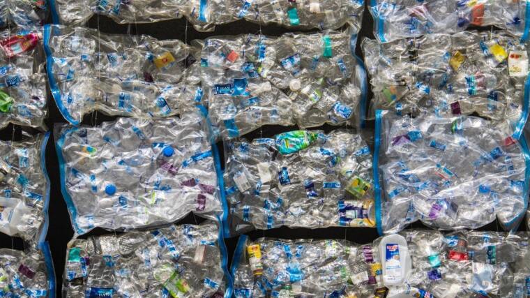 gespresster Plastikmüll