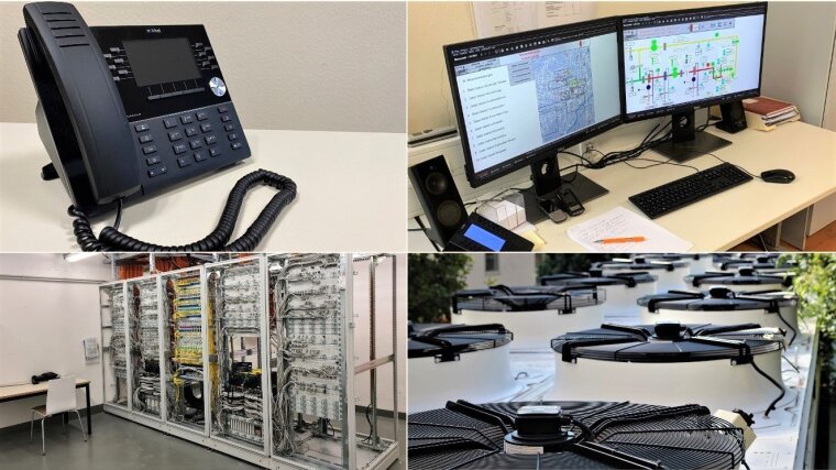 Collage Abteilung Technik