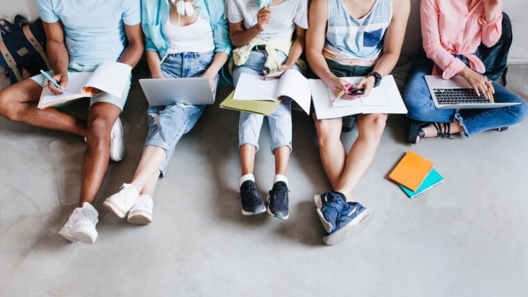 Studierende lernen gemeinsam