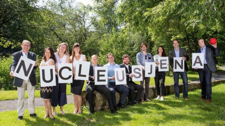 Das aktuelle Nucleus-Projektteam.