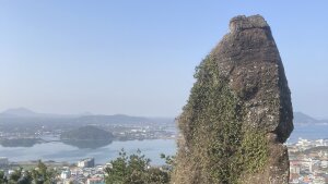 view from Seongsan Ilchulbong