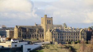 view of Bangor University Main Arts Building