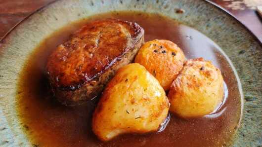 Sunday Roast in einem Restaurant