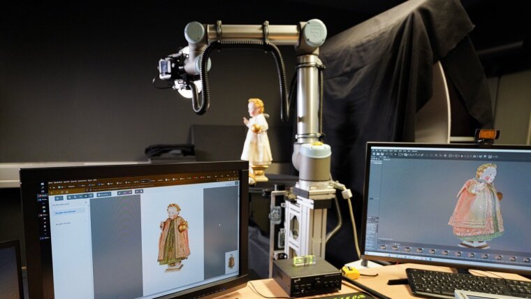 Das "Bornkinnel" von Schloss Burgk stammt aus dem frühen 17. Jahrhundert. 3D-Scan und 360°-Objectmovie sind über das Portal kulthura.de zugänglich.