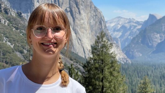 Stipendiatin Joelle Pöpl