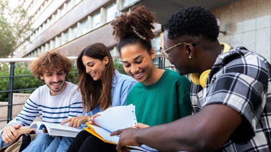 Students learn together