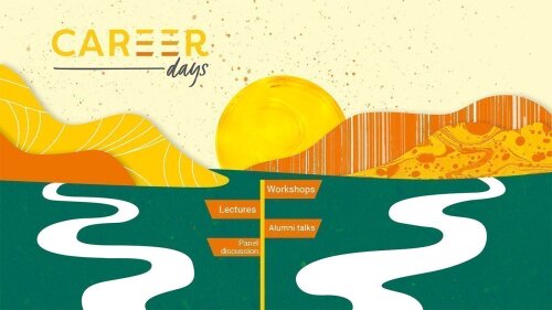 Illustration for the programme of the career days