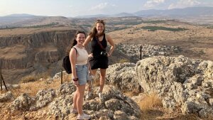 Wandern beim See Genezareth