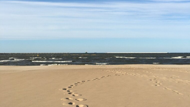 Strand in Danzig
