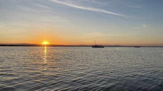 Albufera Sonnenuntergang