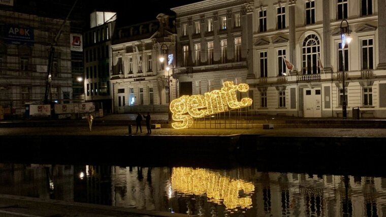Gent bei Nacht