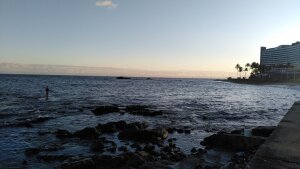 Salvador, Sonnenuntergang in Ondina