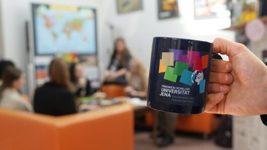 Mug of the International Office at the International Centre