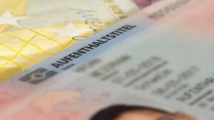 Bild des Aufenthaltstitels