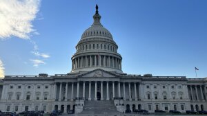 The Capitol Hill in Washington DC
