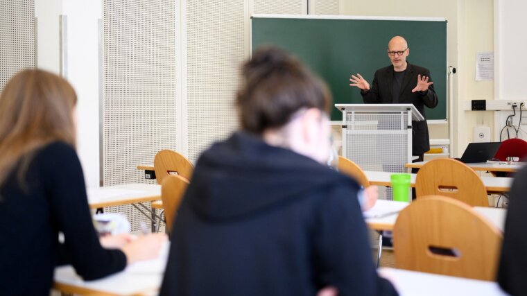 Im Seminar von Prof. Dr. Manuel Vogel (Neues Testament)