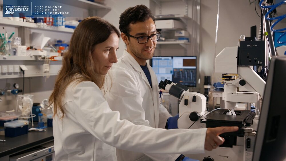 placeholder image — Two scientists in a lab