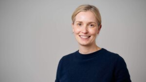 Dr Kathrin Fröhlich heads the RNA Biology of Bacteria junior research group.