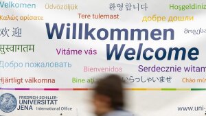 Willkommen in verschiedenen Sprachen