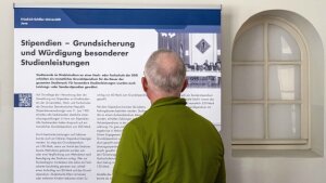 View of a panel of the new special exhibition.