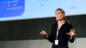 Professor of Aquatic Geomicrobiology at the University of Jena: Prof. Dr Kirsten Küsel.