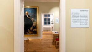 Blick in die Ausstellungsräume des Goethe-Laboratoriums.