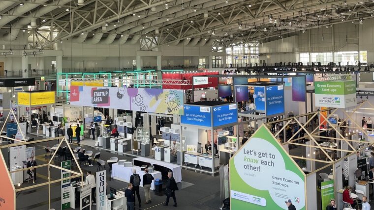 Forschungshalle auf der Hannover Messe
