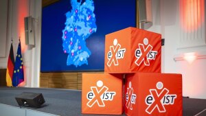 Award ceremony of the Startup Factories in Berlin.