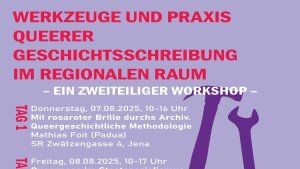 Ankündigung Queer History