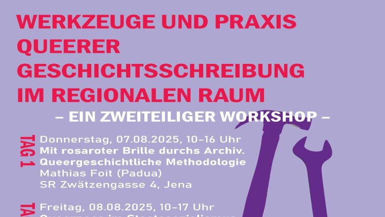 Ankündigung Queer History