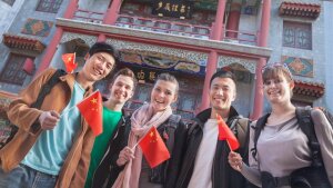 Studierende in China
