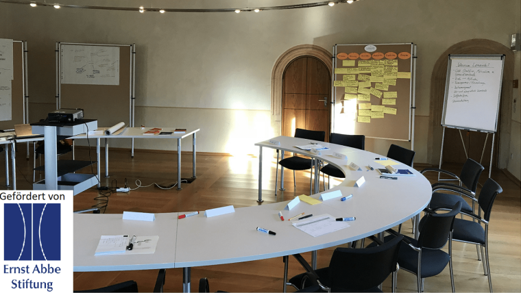 Vorbereiteter Workshopraum
