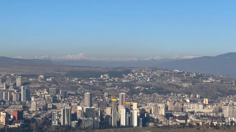 Aussicht über Tbilisi