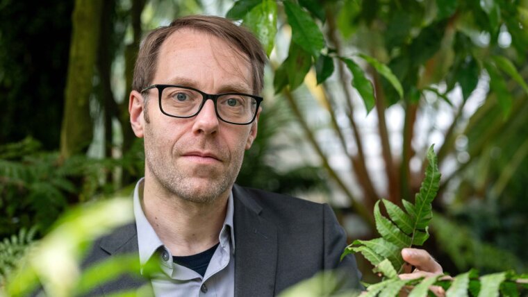 Prof. Dr Marc Appelhans is the new director of the Botanical Garden.