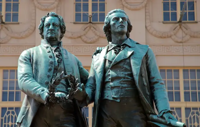 Goethe-Schiller-Denkmal, Weimar