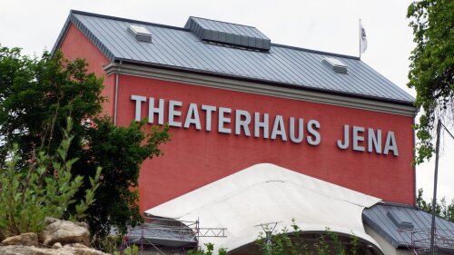 Gebäude des Theaterhaus in Jena