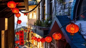 Jiufen Old Street in Taiwan