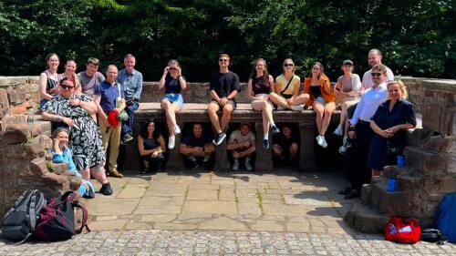 Studierende auf Exkursion in Manchester und Liverpool