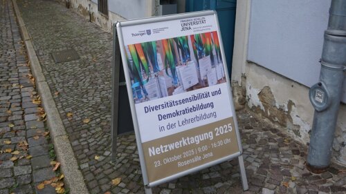 Der Eingang zur Tagung