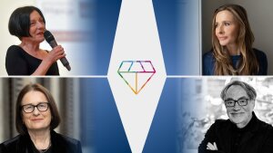 Clockwise from top left: Herta Müller, Andrea Wulf, Natan Sznaider, Irina Scherbakowa