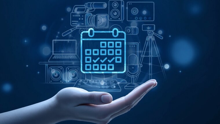 Symbolbild zum Technikverleih