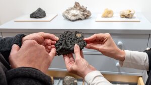 Teil der Sammlungen der Uni Jena: Im Goethe-Laboratorium im Inspektorhaus des Botanischen Gartens ist eine Dauerausstellung zu Goethes Naturforschungen zu sehen.