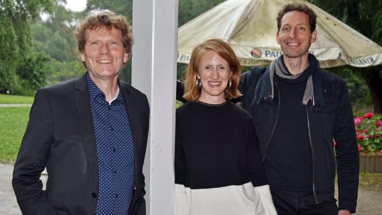 The team of speakers of the CRC "Structural Change of Property" (from left): Prof. Hartmut Rosa, Prof. Silke van Dyk and Prof. Tilman Reitz.